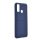 Szilikon telefonvédő (matt, mikrofiber plüss karcolásmentesítő belső, prémium) SÖTÉTKÉK Huawei P Smart (2020)