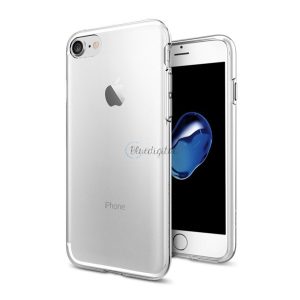 SPIGEN LIQUID CRYSTAL szilikon telefonvédő (közepesen ütésálló, légpárnás sarok) ÁTLÁTSZÓ Apple iPhone 8 4.7, Apple iPhone 7 4.7, Apple iPhone SE 2 (2020), Apple iPhone SE 3 (2022)