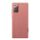 SAMSUNG műanyag telefonvédő (Alcantara textilbevonat) PIROS Samsung Galaxy Note 20 (SM-N980F), Samsung Galaxy Note 20 5G (SM-N981F)