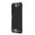 Defender műanyag telefonvédő (közepesen ütésálló, légpárnás sarok, szilikon belső, fémhatás) FEKETE Honor X10 5G