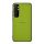 Műanyag telefonvédő (közepesen ütésálló, szilikon keret, textil hátlap) ZÖLD Xiaomi Mi Note 10 Lite