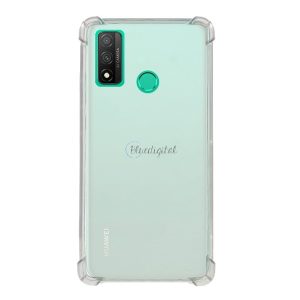 Szilikon telefonvédő (közepesen ütésálló, légpárnás sarok) ÁTLÁTSZÓ Huawei P Smart (2020)