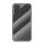 Telefonvédő szilikon keret (BUMPER, edzett üveg hátlap, karbon minta) FEKETE Samsung Galaxy Note 20 5G (SM-N981F), Samsung Galaxy Note 20 (SM-N980F)