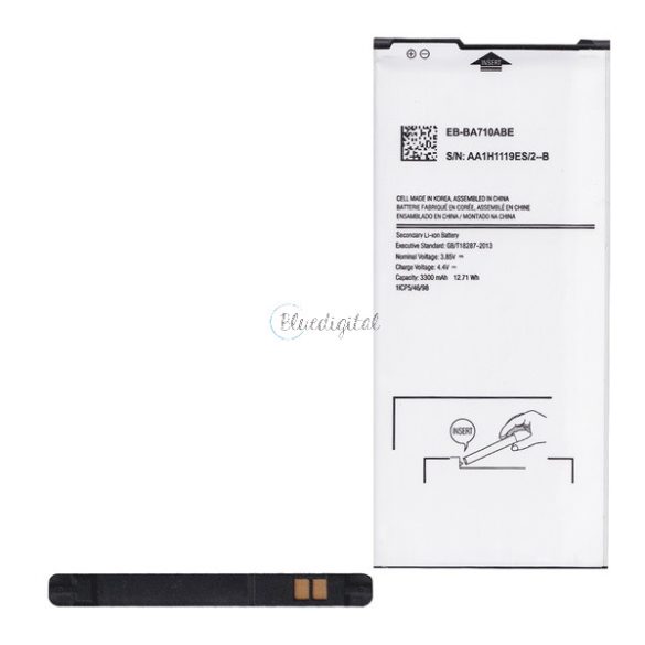 Akku 3300mAh LI-ION (EB-BA710ABE kompatibilis) Samsung Galaxy A7 (2016) SM-A710F