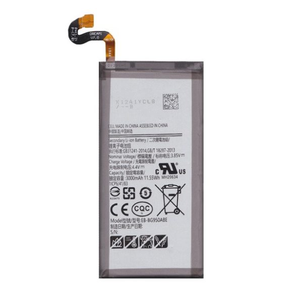 Akku 3000mAh LI-ION (EB-BG950ABE kompatibilis) Samsung Galaxy S8 (SM-G950)