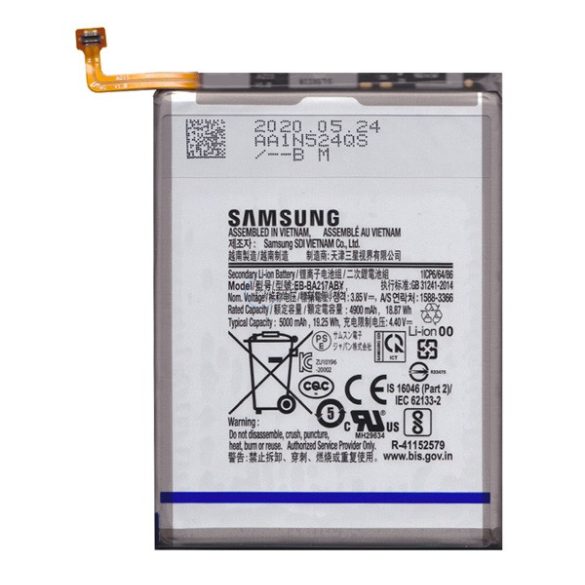 SAMSUNG akku 5000 mAh LI-ION Samsung Galaxy A21s (SM-A217F)