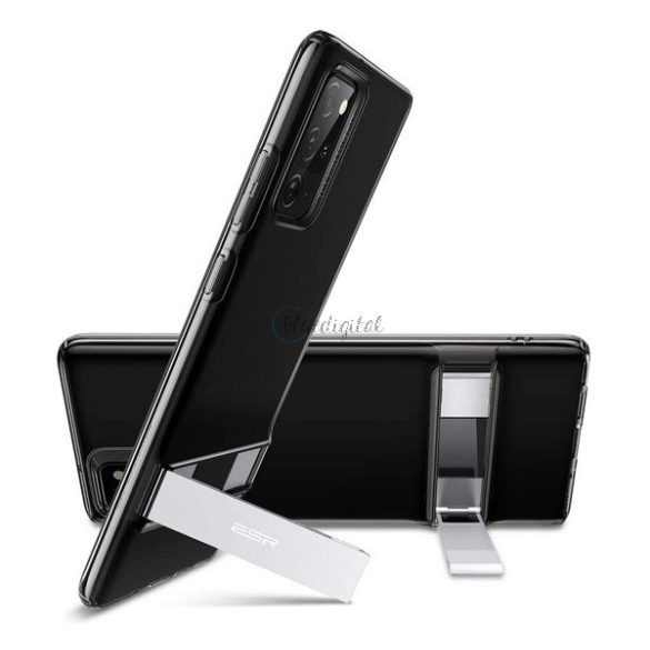 ESR AIR SHIELD BOOST szilikon telefonvédő (közepesen ütésálló, légpárnás sarok, kitámasztó) ÁTLÁTSZÓ Samsung Galaxy Note 20 (SM-N980F), Samsung Galaxy Note 20 5G (SM-N981F)
