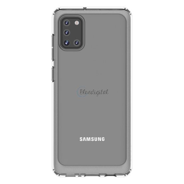 Designed for SAMSUNG szilikon telefonvédő (közepesen ütésálló, légpárnás sarok) ÁTLÁTSZÓ Samsung Galaxy A31 (SM-A315F)