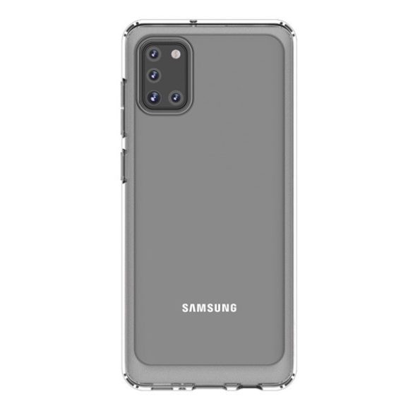 Designed for SAMSUNG szilikon telefonvédő (közepesen ütésálló, légpárnás sarok) ÁTLÁTSZÓ Samsung Galaxy A31 (SM-A315F)