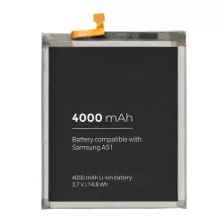   Akku 4000mAh LI-ION (EB-BA515ABY kompatibilis) Samsung Galaxy A51 (SM-A515F), Samsung Galaxy A51 5G (SM-A516F)