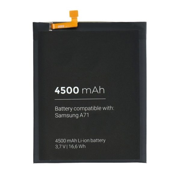 Akku 4500mAh LI-ION (EB-BA715ABY kompatibilis) Samsung Galaxy A71 (SM-A715F)