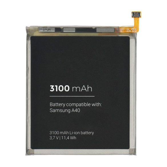 Akku 3100mAh LI-ION (EB-BA405ABE/GH82-19582A kompatibilis) Samsung Galaxy A40 (SM-A405F)