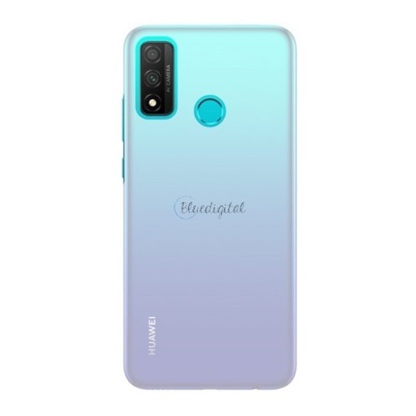 Műanyag telefonvédő (gumírozott) ÁTLÁTSZÓ Huawei P Smart (2020)