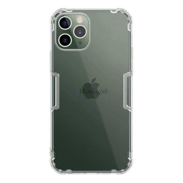 NILLKIN NATURE szilikon telefonvédő (közepesen ütésálló, légpárnás sarok, 0.6 mm, ultravékony) ÁTLÁTSZÓ Apple iPhone 12, Apple iPhone 12 Pro
