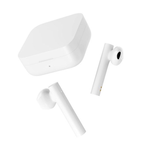 XIAOMI Earphone 2 Basic bluetooth fülhallgató SZTEREO (v5.0, TWS, extra mini + töltőtok) FEHÉR