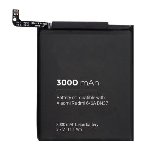 Akku 3000mAh LI-ION (BN37 kompatibilis) Xiaomi Redmi 6, Xiaomi Redmi 6A