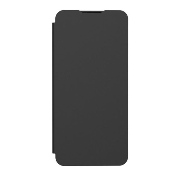 Designed for SAMSUNG tok álló (aktív FLIP, oldalra nyíló, bankkártya tartó) FEKETE Samsung Galaxy A21s (SM-A217F)