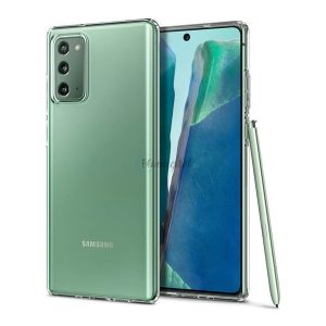 4-OK szilikon telefonvédő (ultravékony) ÁTLÁTSZÓ Samsung Galaxy Note 20 5G (SM-N981F), Samsung Galaxy Note 20 (SM-N980F)