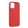 Szilikon telefonvédő (matt, környezetbarát) PIROS Apple iPhone 12 mini