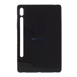   Szilikon telefonvédő (matt) FEKETE Samsung Galaxy Tab S7 LTE 5G (SM-T876), Samsung Galaxy Tab S7 WIFI (SM-T870), Samsung Galaxy Tab S7 LTE (SM-T875), Samsung Galaxy Tab S8 WIFI (SM-X700), Samsung Ga