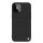 NILLKIN TEXTURED műanyag telefonvédő (érdes felület, közepesen ütésálló, szilikon keret, 3D minta) FEKETE Apple iPhone 12 Pro Max