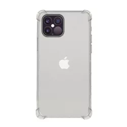   Szilikon telefonvédő (közepesen ütésálló, légpárnás sarok) ÁTLÁTSZÓ Apple iPhone 12 mini