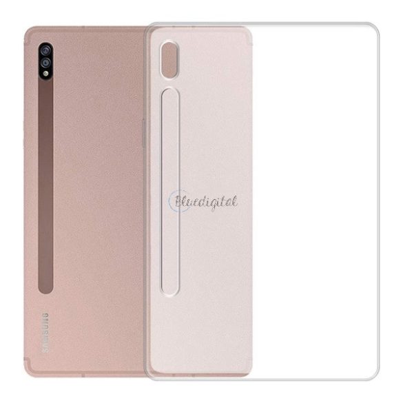 Szilikon telefonvédő (matt) ÁTLÁTSZÓ Samsung Galaxy Tab S7 LTE 5G (SM-T876), Samsung Galaxy Tab S7 WIFI (SM-T870), Samsung Galaxy Tab S7 LTE (SM-T875), Samsung Galaxy Tab S8 WIFI (SM-X700), Samsu