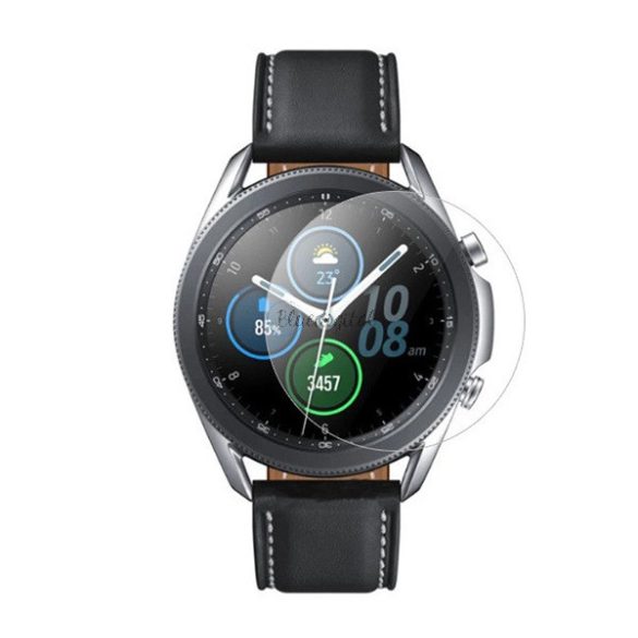 Kijelzővédő üveg (2.5D, 9H) ÁTLÁTSZÓ Samsung Galaxy Watch 3 41mm (SM-R850)