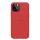 NILLKIN SUPER FROSTED PRO műanyag telefonvédő (közepesen ütésálló, gumírozott, érdes felület) PIROS Apple iPhone 12 Pro Max