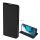 DUX DUCIS SKIN PRO tok álló, bőr hatású (FLIP, oldalra nyíló, bankkártya tartó, asztali tartó funkció) FEKETE Samsung Galaxy S20 FE (SM-G780)