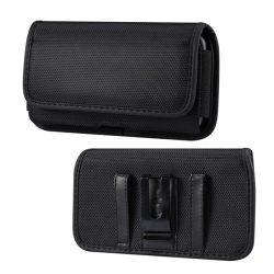   Tok fekvő, textil (univerzális, övre fűzhető, tépőzáras, 4.7" méret) FEKETE