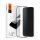 SPIGEN FC képernyővédő üveg (2.5D, ujjlenyomatmentes, extra karcálló, 9H, ultravékony, 0.3mm, színkiemelés) FEKETE Apple iPhone 12 Pro Max