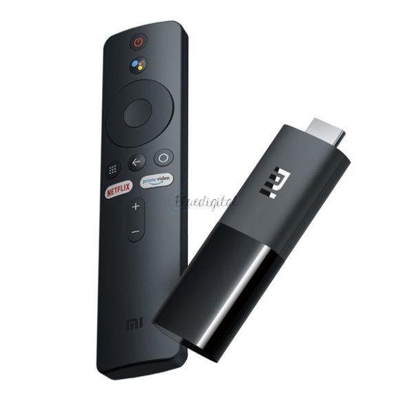 XIAOMI MI TV Stick bluetooth TV okosító (V4.2, WIFI, HDMI, microUSB, 2.4GHZ) FEKETE