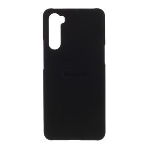 Műanyag telefonvédő (gumírozott) FEKETE OnePlus Nord