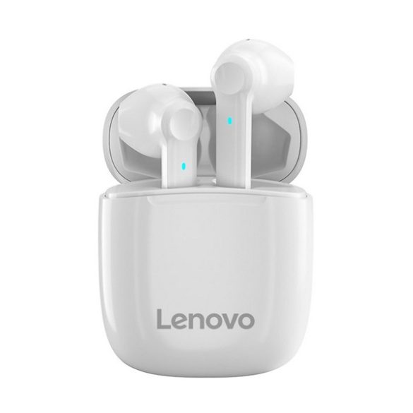 LENOVO XT89 bluetooth fülhallgató SZTEREO (v5.0, TWS, mikrofon, zajszűrő + töltőtok) FEHÉR