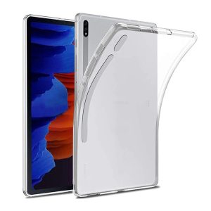 Szilikon telefonvédő (ultravékony) ÁTLÁTSZÓ Samsung Galaxy Tab S7 Plus WIFI (SM-T970), Samsung Galaxy Tab S7 Plus WIFI 5G (SM-T976), Samsung Galaxy Tab S8 Plus LTE (SM-X806), Samsung Galaxy Tab