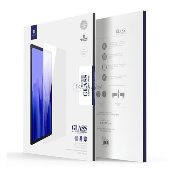 DUX DUCIS képernyővédő üveg (3D full screen, karcálló, kék fény elleni védelem, 0.3mm, 9H) ÁTLÁTSZÓ Samsung Galaxy Tab A7 10.4 (2020) LTE SM-T505, Samsung Galaxy Tab A7 10.4 (2020) WIFI S