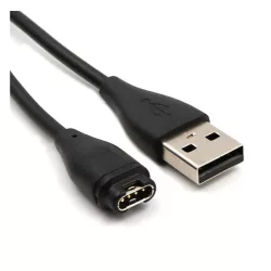   Töltőkábel (USB - Garmin, 95cm) FEKETE Garmin Fenix 6X, Garmin Fenix 5X, Garmin Fenix 6S, Garmin Fenix 6, Garmin Vivoactive 3, Garmin Vivoactive 4, Garmin Vivoactive 4S, Garmin Fenix 5S, Garmin For
