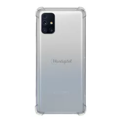   ROAR JELLY ARMOR műanyag telefonvédő (szilikon keret, közepesen ütésálló, légpárnás sarok) ÁTLÁTSZÓ Samsung Galaxy M31s (SM-M317F)