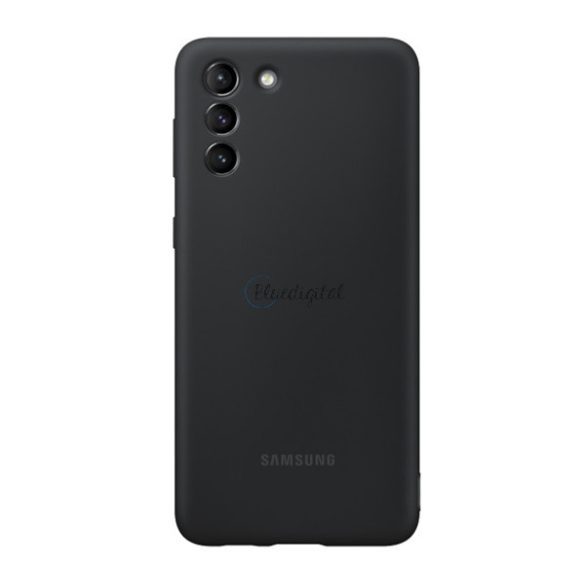 SAMSUNG szilikon telefonvédő FEKETE Samsung Galaxy S21 Plus (SM-G996) 5G