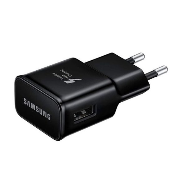 SAMSUNG hálózati töltő USB aljzat (15W, gyorstöltő) FEKETE