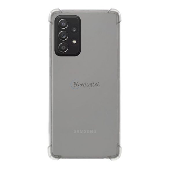 ROAR JELLY ARMOR műanyag telefonvédő (szilikon keret, közepesen ütésálló, légpárnás sarok) ÁTLÁTSZÓ Samsung Galaxy A52 5G (SM-A526F), Samsung Galaxy A52 4G (SM-A525F), Samsung Galaxy A52