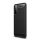 Szilikon telefonvédő (közepesen ütésálló, légpárnás sarok, szálcsiszolt, karbon minta) FEKETE Samsung Galaxy S21 (SM-G991) 5G