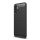 Szilikon telefonvédő (közepesen ütésálló, légpárnás sarok, szálcsiszolt, karbon minta) FEKETE Samsung Galaxy A32 5G (SM-A326)