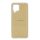 Szilikon telefonvédő (műanyag belső, csillogó hátlap) ARANY Samsung Galaxy A42 5G (SM-A425F)