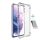 IMAK szilikon telefonvédő (közepesen ütésálló, légpárnás sarok + képernyővédő fólia) ÁTLÁTSZÓ Samsung Galaxy S21 Plus (SM-G996) 5G