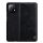 NILLKIN QIN tok álló, bőr hatású (FLIP, oldalra nyíló, bankkártya tartó) FEKETE Xiaomi Mi 11 5G
