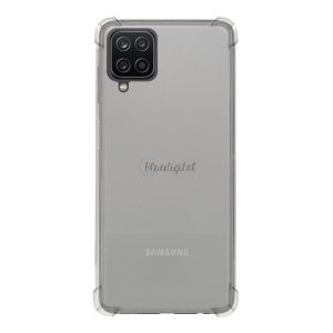 Szilikon telefonvédő (közepesen ütésálló, légpárnás sarok) ÁTLÁTSZÓ Samsung Galaxy A12 (SM-A125F / SM-A127F)
