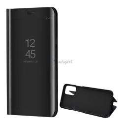   Tok álló (aktív FLIP, oldalra nyíló, asztali tartó funkció, tükrös felület, Mirror View Case) FEKETE LG K42 (LM-K420HM), LG K52 (LMK520)
