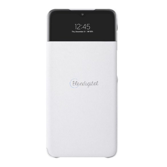 SAMSUNG tok álló (aktív FLIP, oldalra nyíló, hívószámkijelzés, Smart View Cover) FEHÉR Samsung Galaxy A32 4G (SM-A325)